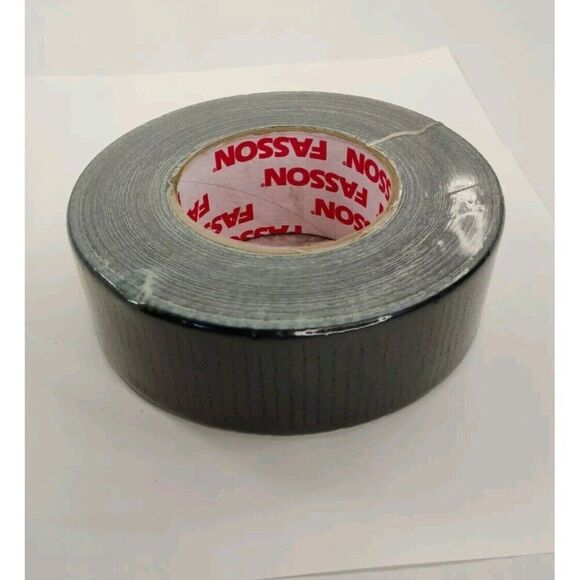 NEW AVERY DENNISON FASSON 950 Duct Tape Black (1.88 x 60.01 yd) Made in USA - Picture 7 of 10